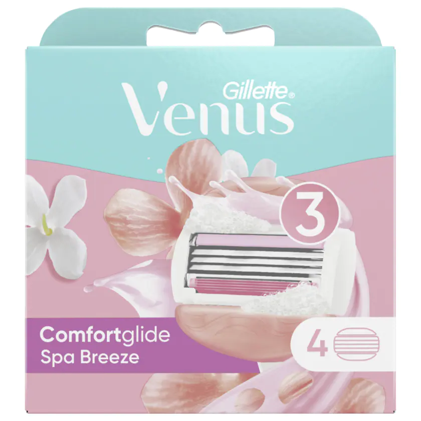 Gillette Venus Klingen comfort glide 4 Stück - 7702018966783