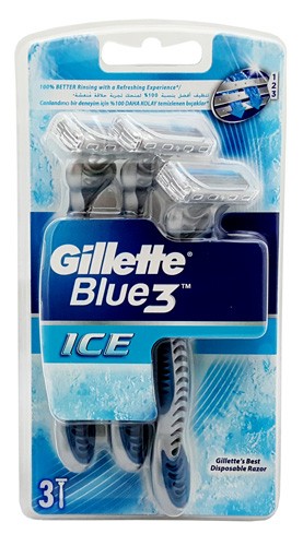 Gillette Blue 3 Ice - 7702018983452