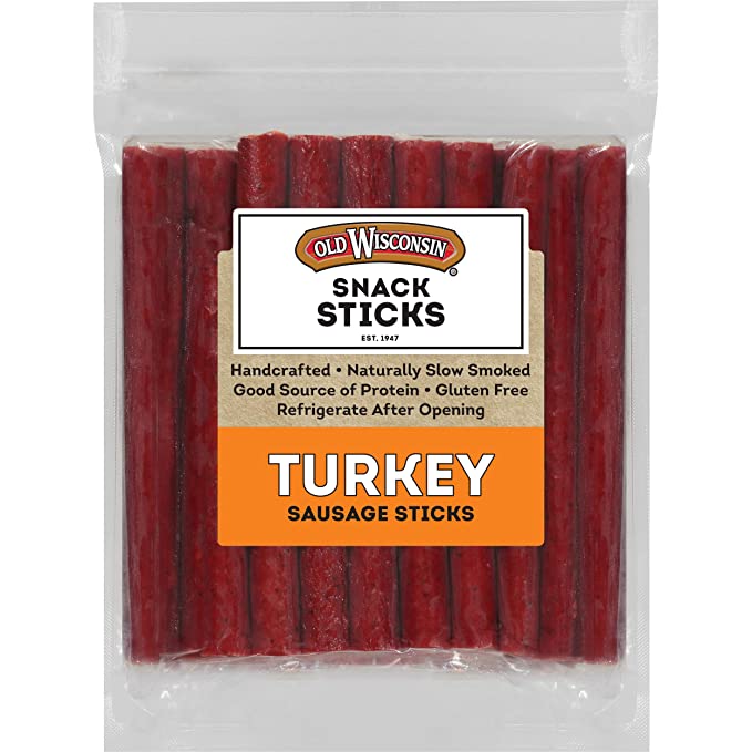 Old Wisconsin, Turkey Sausage Snack Sticks - 073170327000