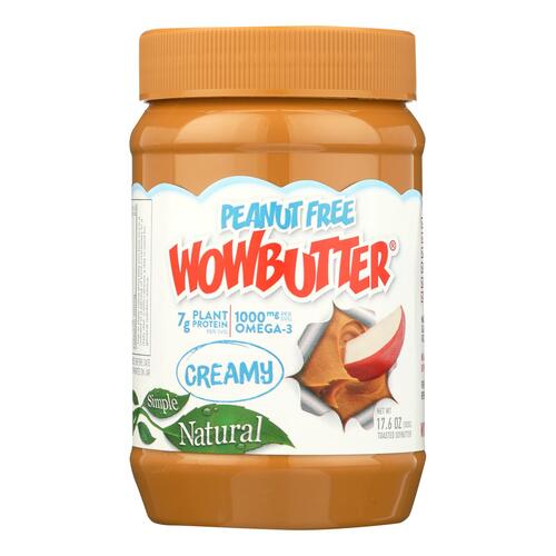 Wowbutter Creamy Peanut Free Spread - Case Of 6 - 17.6 Oz. - 0773948201005