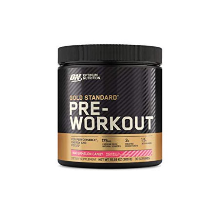 Optimum Nutrition Gold Standard Pre-Workout, Vitamin D for Immune Support, with Creatine, Beta-Alanine, and Caffeine for Energy, Keto Friendly, Watermelon Candy, 30 Servings (Packaging May Vary) (B00PYB306G) - 776115155675