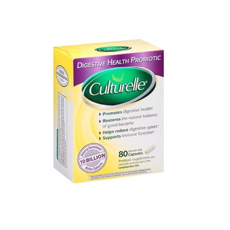 Culturelle Digestive Health Probiotic, 80 Capsules Culturelle-sd - 776578717601