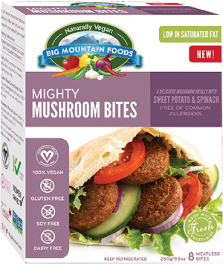 BIG MOUNTAIN FOODS: Mighty Mushroom Bites, 9.8 oz - 0777744000084