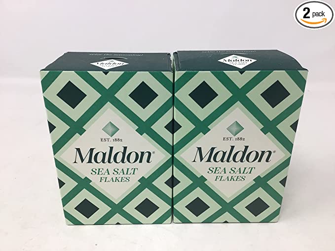  Maldon Sea Salt Flakes (125g) - Pack of 2  - 721865431807