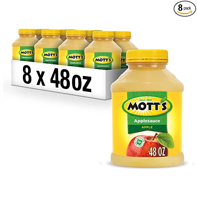  Mott's Applesauce, 48 oz jars (Pack of 8)  - 778894861884