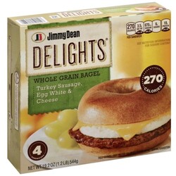 Jimmy Dean Whole Grain Bagel - 77900501548