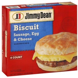 Jimmy Dean Biscuit Sandwiches - 77900502095