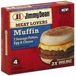 Jimmy Dean Muffin Sandwiches - 77900503184