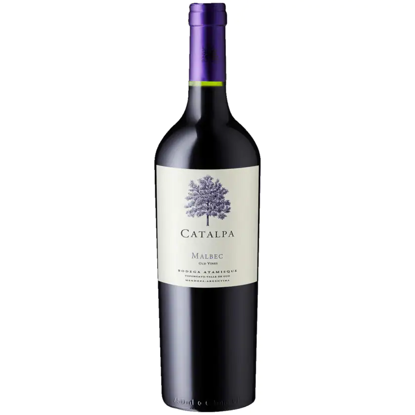 Bodega Atamisque Rotwein Catalpa Malbec trocken 0,75l - 7798143820014