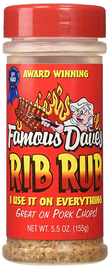  Famous Dave's Rib Rub - 5.5 oz  - 780993107565