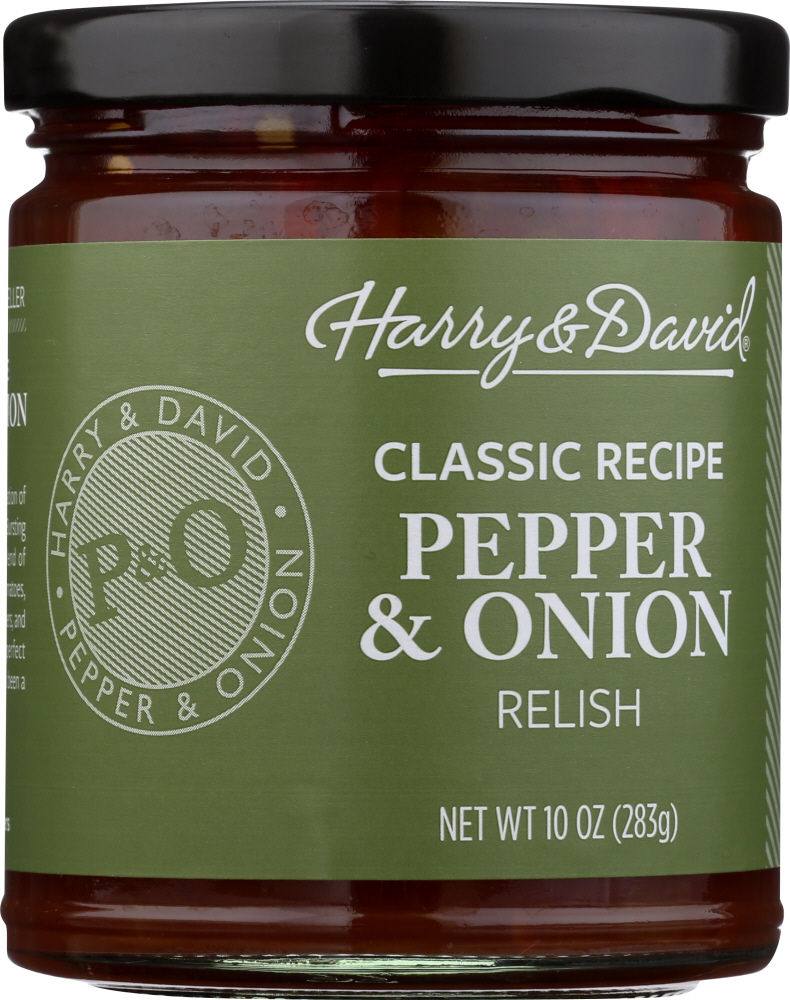 HARRY & DAVID: Pepper and Onion Relish, 10 oz - 0780994777736