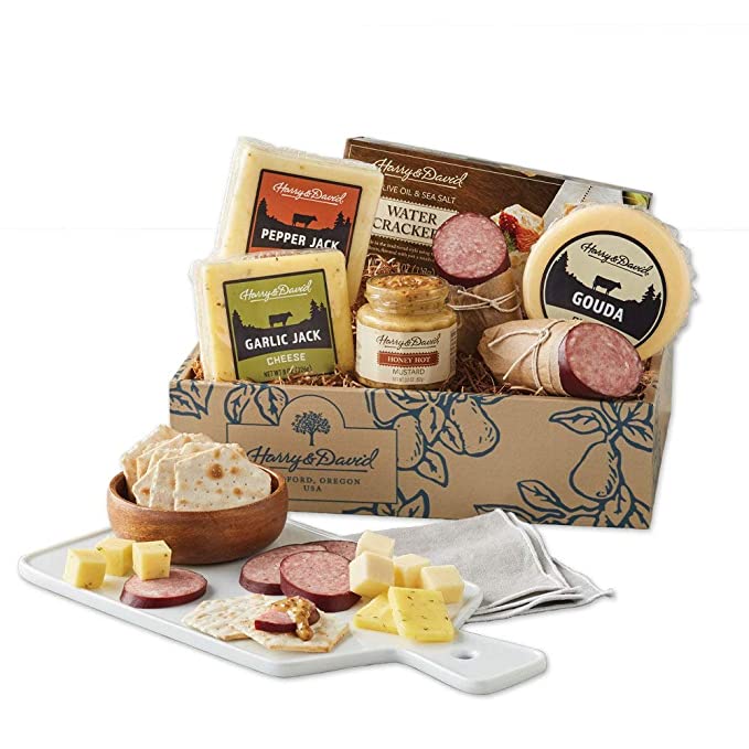  Harry & David Deluxe Meat & Cheese Gift Box  - 780994994126