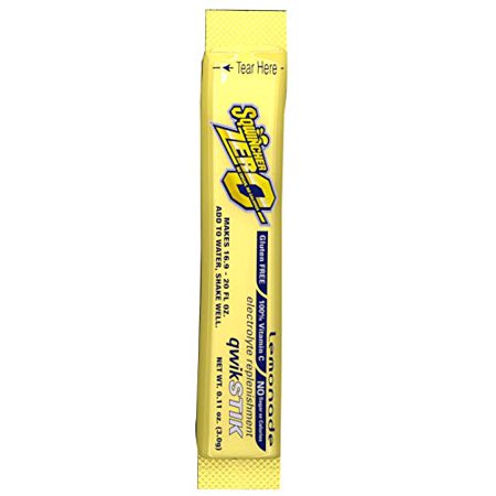 Sugar Free Sports Drink Mix Powder, Lemonade 0.11 oz, PK50 - 782248157639