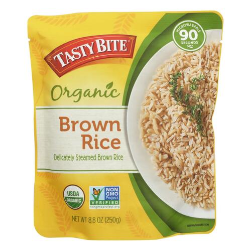 TASTY BITE: Brown Rice, 8.8 oz - 0782733012115