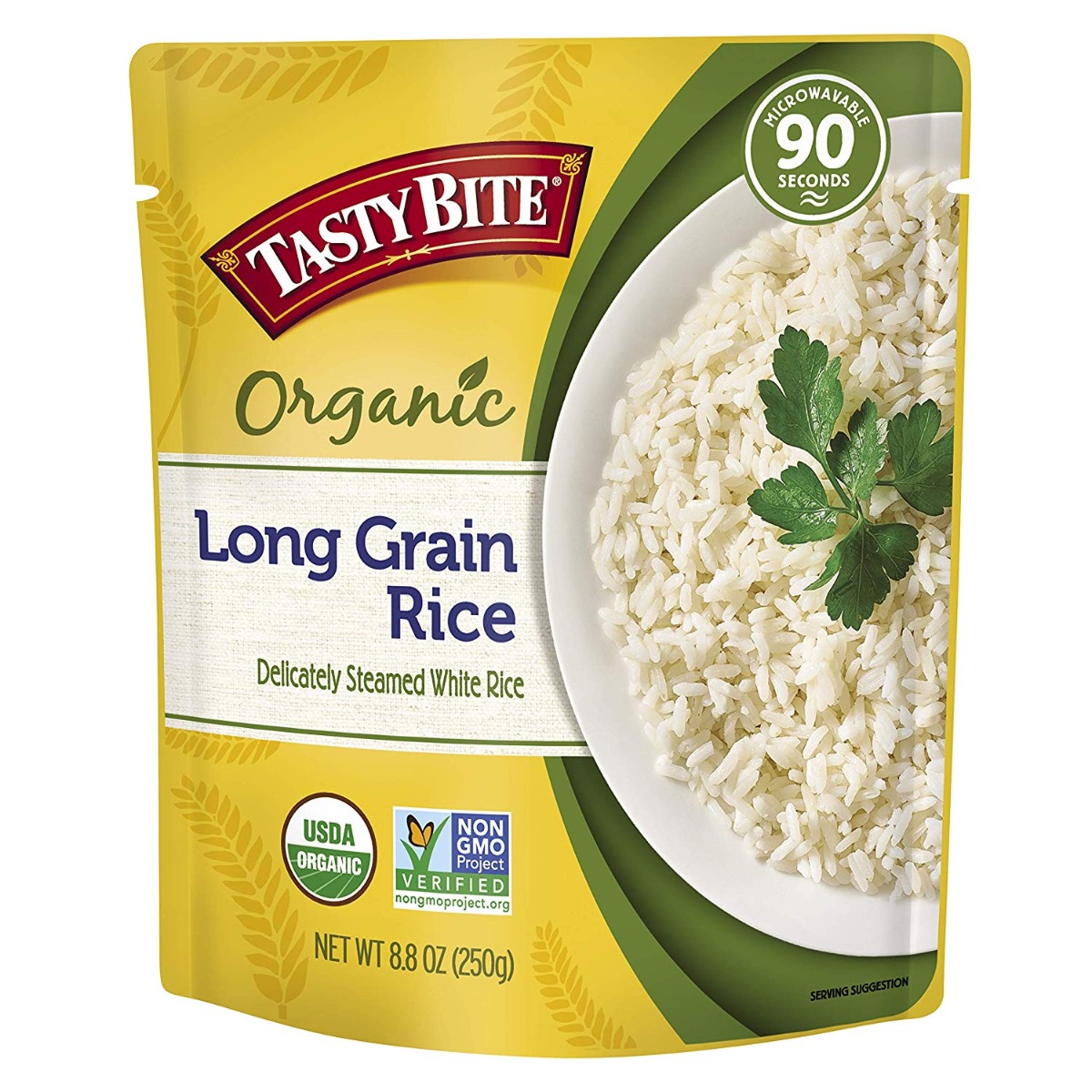 TASTY BITE: Organic Long Grain Rice, 8.8 oz - 0782733012184