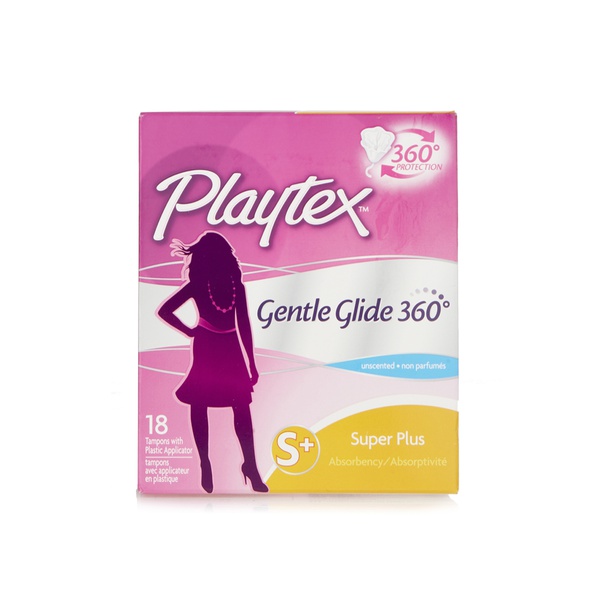 Playtex Simply Gentle Glide super plus tampons x18 - Waitrose UAE & Partners - 78300098393
