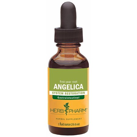 Herb Pharm Certified Organic Angelica Root Extract for Digestive Support - 1 Ounce - 783318732190