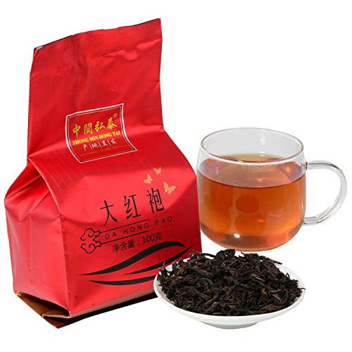 ZHONG MIN HONG TAI CHINA Oolong Tea Da Hong Pao Wuyi Yancha Big Red Robe 100g China Oolong Cha - 783710370945
