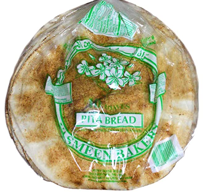  Thin Yasmeen Bakery Pita Bread Box of 10 bags (60 loaves)  - 784028100194