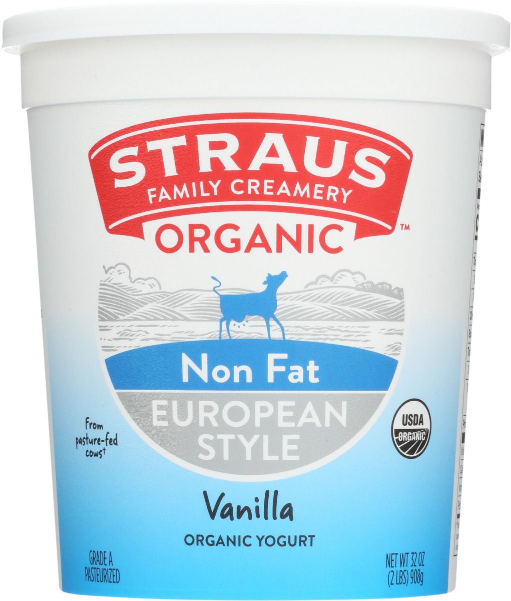 Vanilla Non Fat European Style Yogurt, Vanilla - 784830000729
