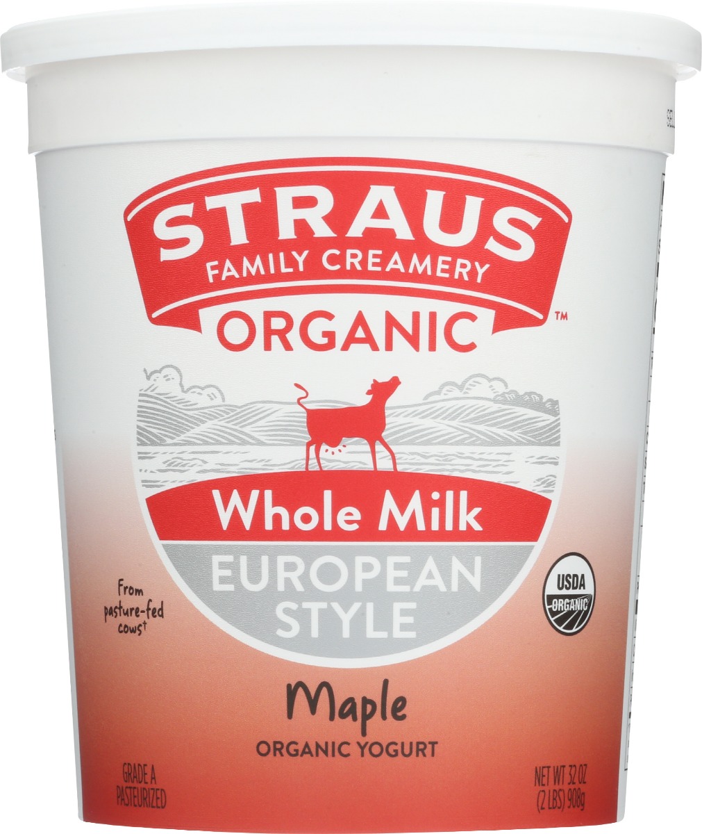 Maple Whole Milk European Style Yogurt, Maple - 784830000842