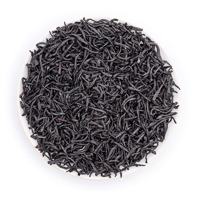 Oriarm Lapsang Souchong Unsmoked Black Tea from Wuyi Mountain- Chinese Loose Leaf Tea Zheng Shan Xiao Zhong without Smoke - 225g Ziplock Resealable Bag - 784848423909