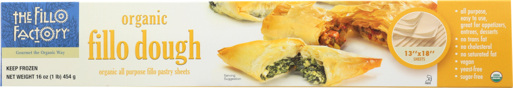 The Fillo Factory, Organic Fillo Dough - 785002324131