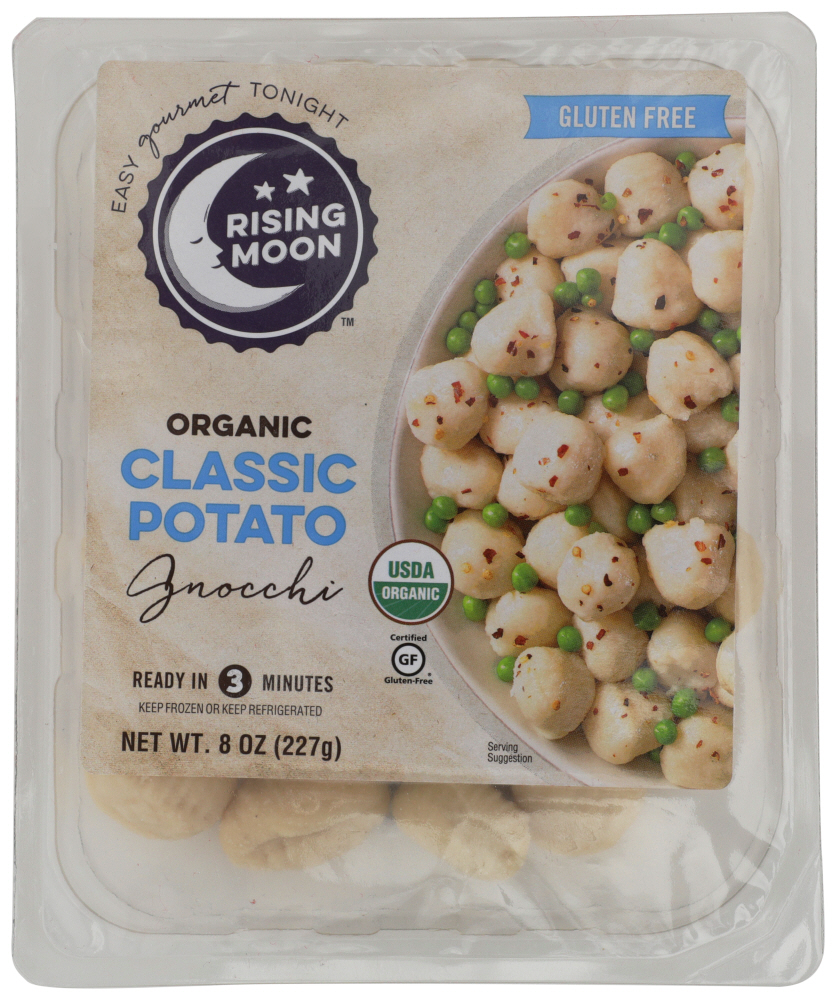 RISING MOON: Organic Classic Potato Gnocchi, 8 oz - 0785030021262