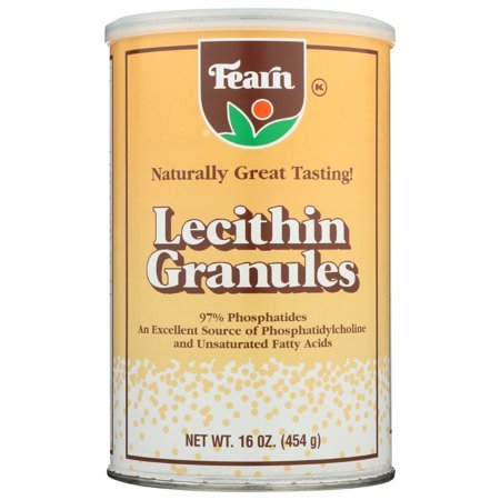 Fearn Naturally Great Tasting Lecithin Granules Foods Unsaturated Fatty Acids, 16 Ounce - 785923348308