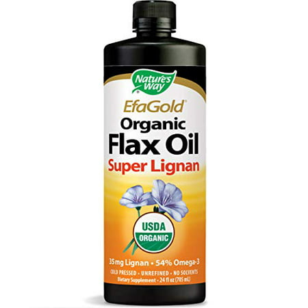 Nature s Way Organic Flax Oil Super Lignan 24 Ounce - 785923361208