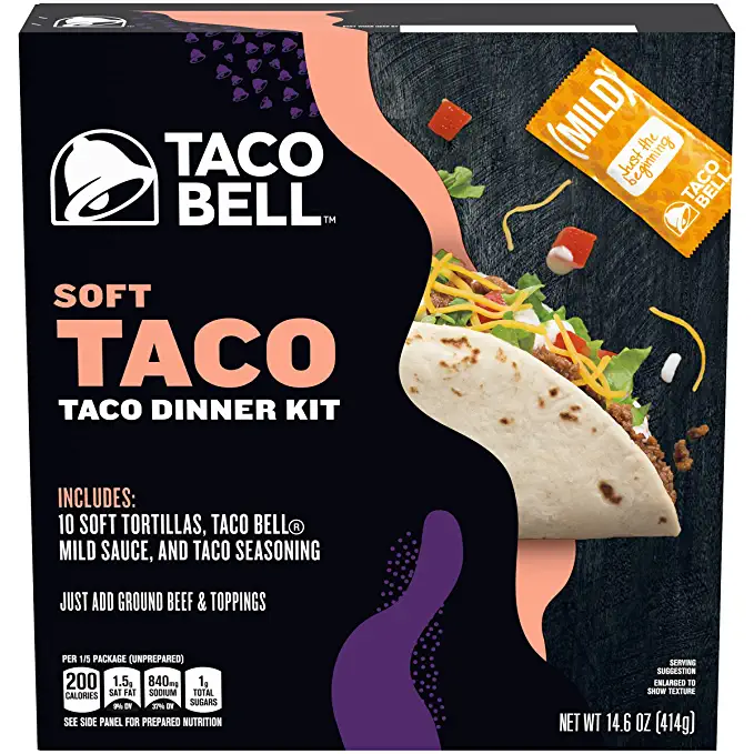 Soft Taco Dinner Kit - 021000046850