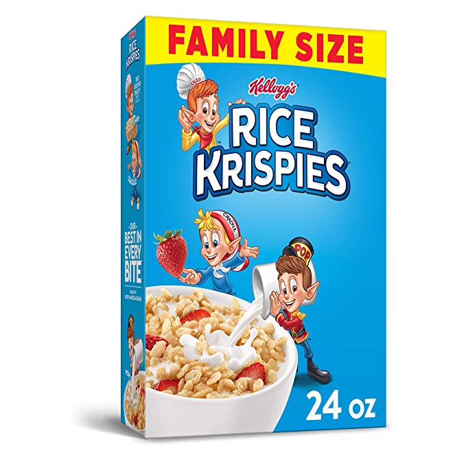  Kellogg's, Rice Krispies, 24 Oz - 038000395000