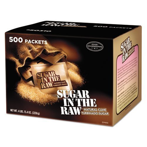  Sugar in the Raw - Sugar Packets, Raw Sugar, 0.18 oz Packets, 500 per Carton 827749 (DMi CT by Sugar in the Raw  - 786173819433