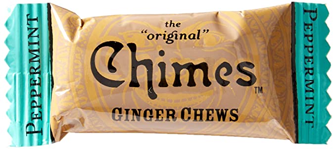  Chimes Pepperment Ginger Chews, 1-pound box  - 778554442361