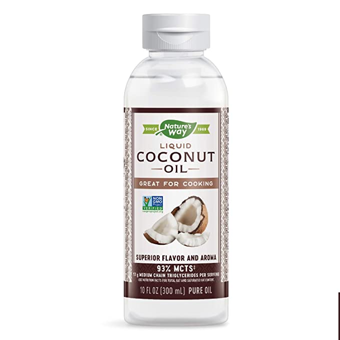 Nature's Way - Liquid Coconut Oil - 10 Oz - natures