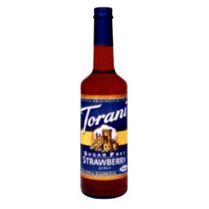  Torani Sugar Free Strawberry Syrup  - 786173900346