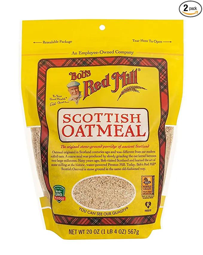 Bob's Red Mill Scottish Oatmeal, 20 OZ - 786173925530