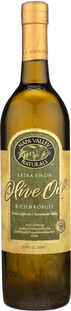 NAPA VALLEY NATURALS: Robust Extra Virgin Olive Oil, 25.4 oz - 0786969010020