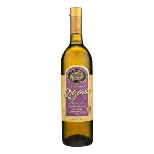 NAPA VALLEY NATURALS: Organic Extra Virgin Olive Oil, 25.4 oz - 0786969010051