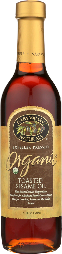 Organic Toasted Sesame Oil - 786969010327