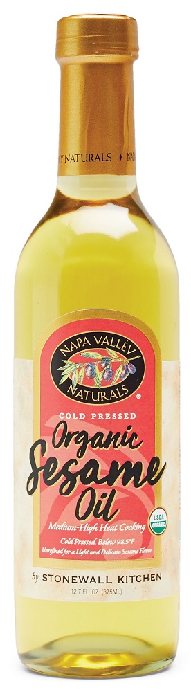 Napa Valley Naturals Organic Cold Pressed Sesame Oil - Case Of 12 - 12.7 Fl Oz. - 786969010334