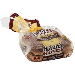 Natures Harvest Hamburger Buns - 78700801555
