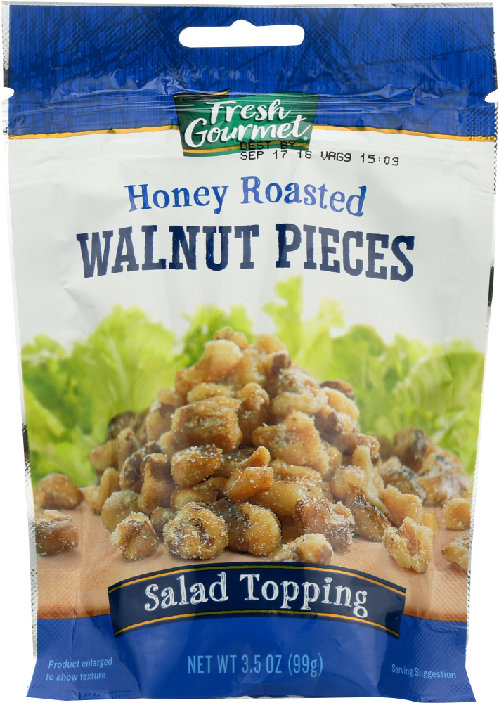 Fresh Gourmet, Glazed Walnut Pieces - 787359177033