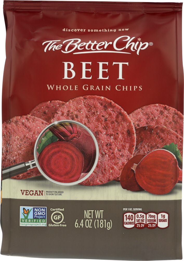 Beet Whole Grain Chips, Beet - 787359560460