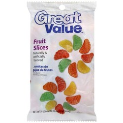 Great Value Fruit Slices - 78742044392