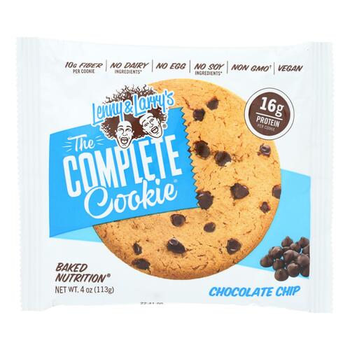 Chocolate Chip Baked Nutrition Cookie, Chocolate Chip - roasted