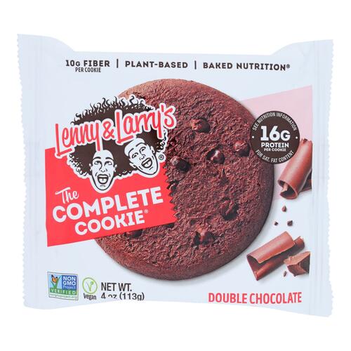 Lenny And Larry's The Complete Cookie - Double Chocolate - 4 Oz - Case Of 12 - 0787692835331