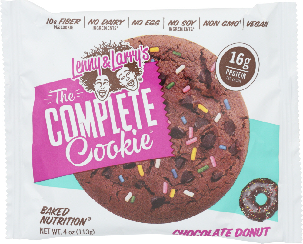 LENNY & LARRYS: Complete Cookie Chocolate Donut, 4 oz - 0787692835409
