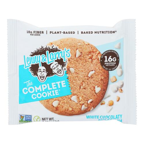 Lenny And Larry's The Complete Cookie - White Chocolate Macadamia - 4 Oz - Case Of 12 - 0787692838349