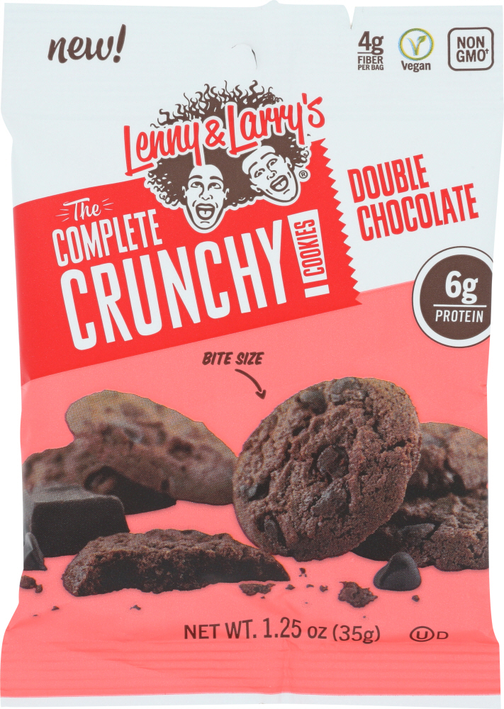 LENNY & LARRYS: Cookie Doble Chococlate Single Serve, 1.25 oz - 0787692870028
